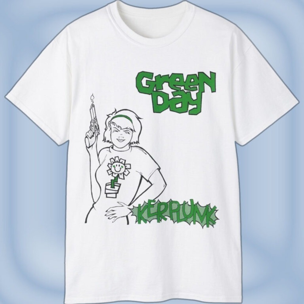 Vintage 90S Green Day Kerplunk Shirt